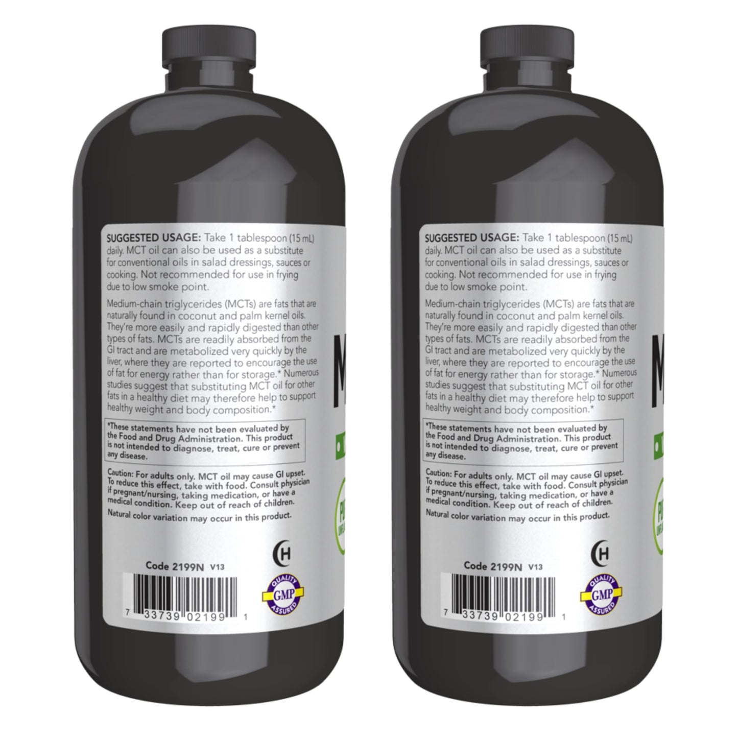 NOW Foods MCT Oil 32 oz Pack of 2 – Coconut-Derived, Keto-Friendly, Plant-Based