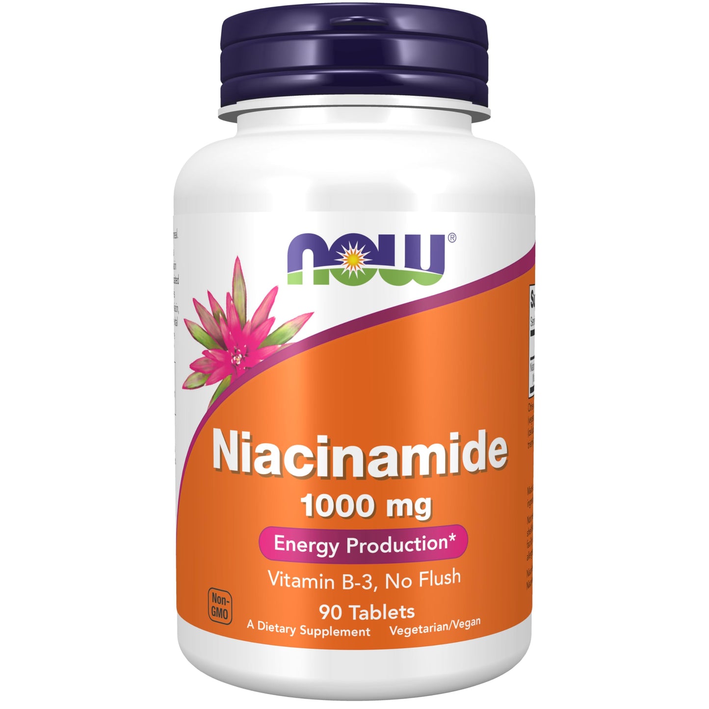 NOW Foods Niacinamide 1000 mg Vitamin B-3 – Energy Production* (90 Tablets)