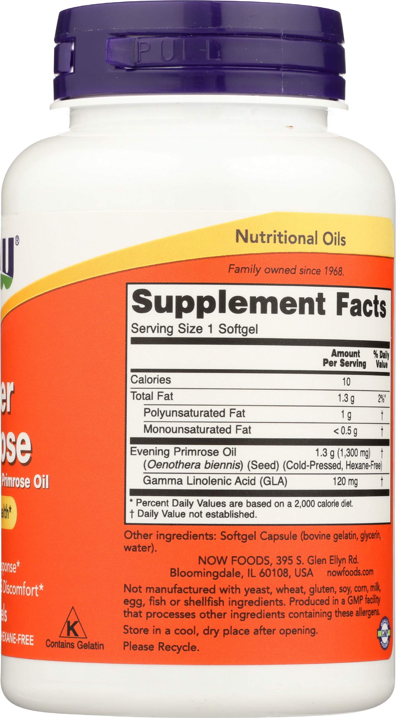 Now Foods Super Primrose 1300mg - 60 Gels | GLA Omega-6