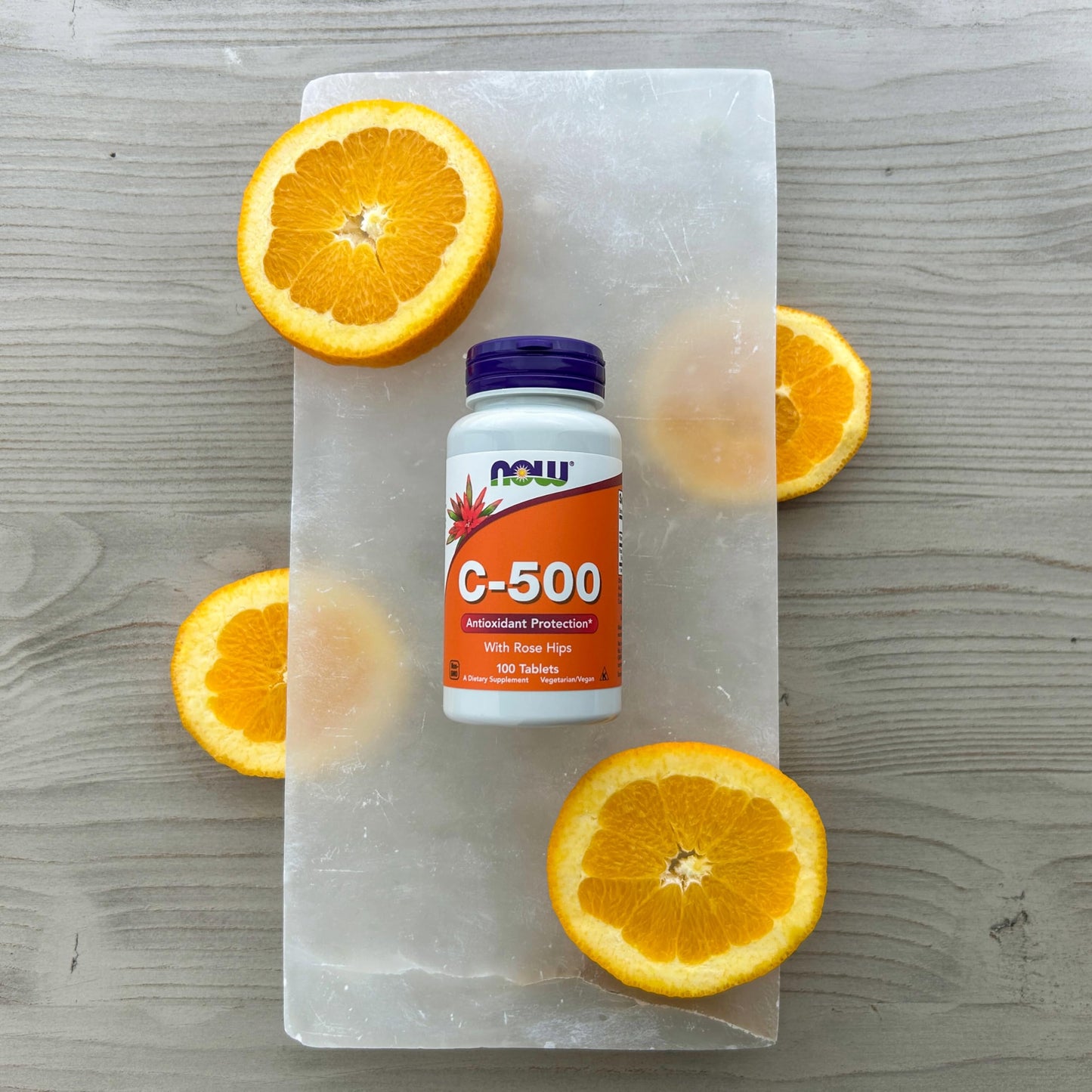 NOW Foods Vitamin C-500 with Rose Hips – 100 Tablets | Antioxidant Protection