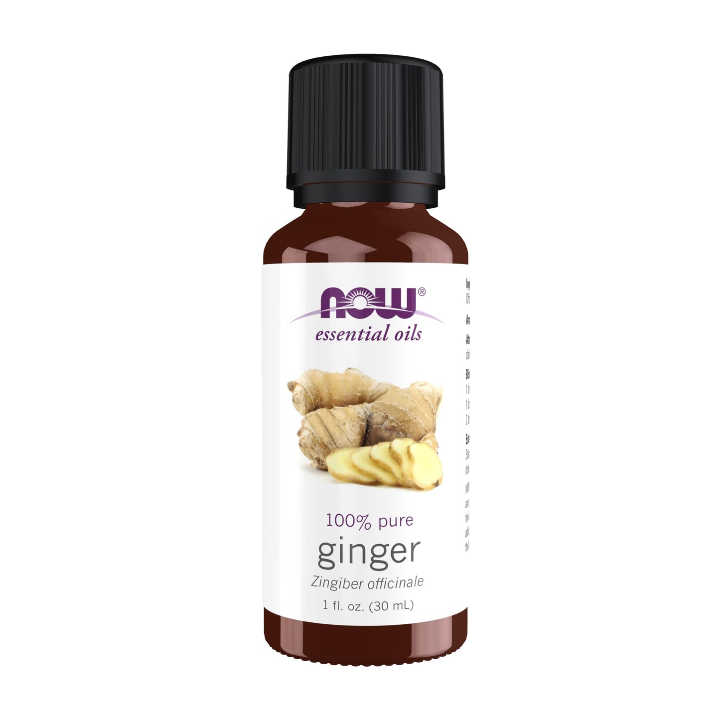 NOW Essential Oils Ginger Oil 1oz - Steam Distilled, 100% Pure