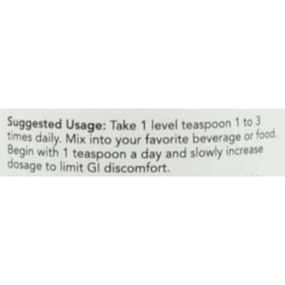 NOW Inulin Prebiotic Fos, 8-Ounces (Pack of 2) | Prebiotic Fiber Supplement