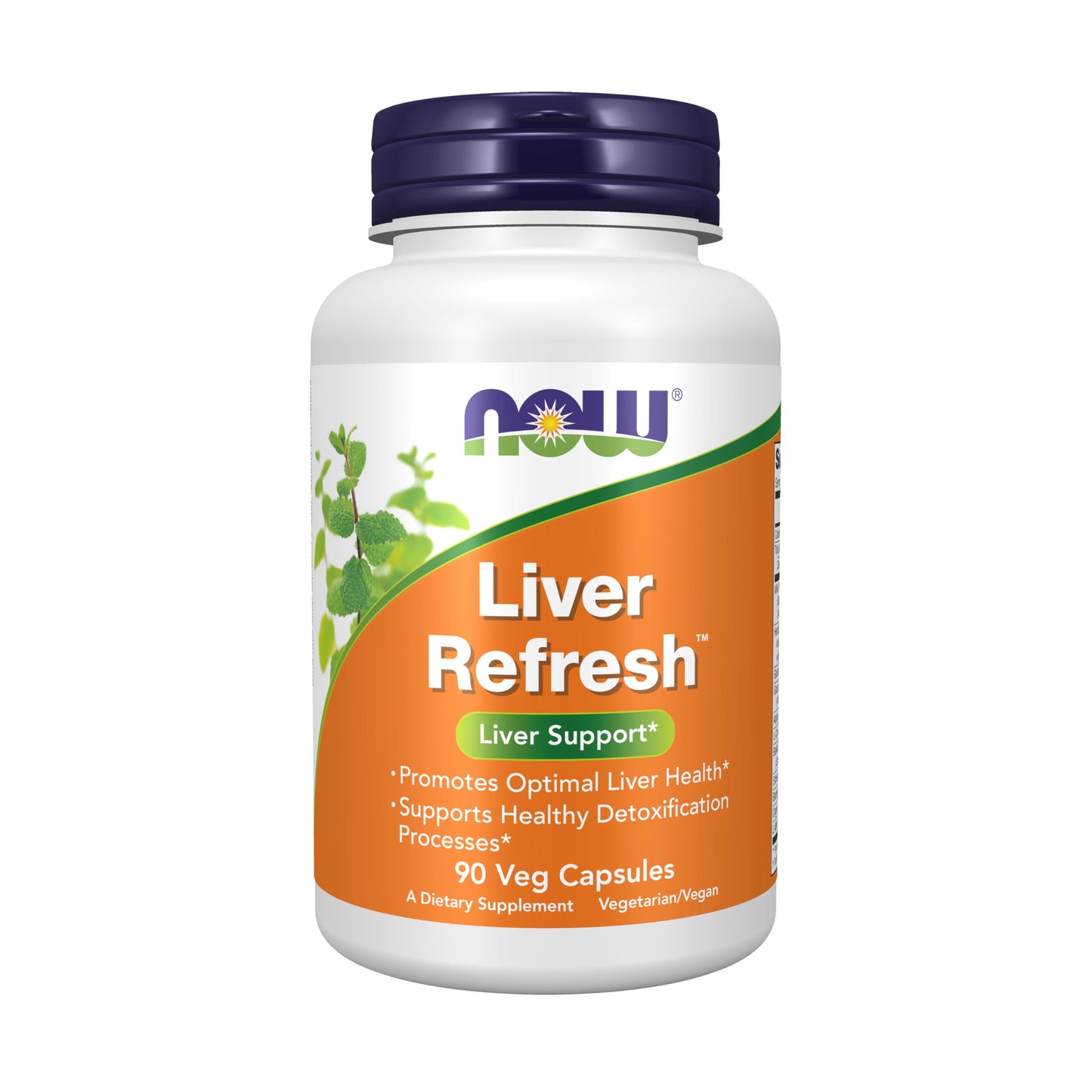 NOW Foods Liver Refresh™ with Milk Thistle Extract & Herbal-Enzyme Blend | 90 Veg Capsules
