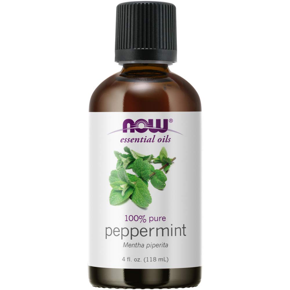 Now Peppermint Essential Oil, 4-Ounce – 100% Pure & Undiluted