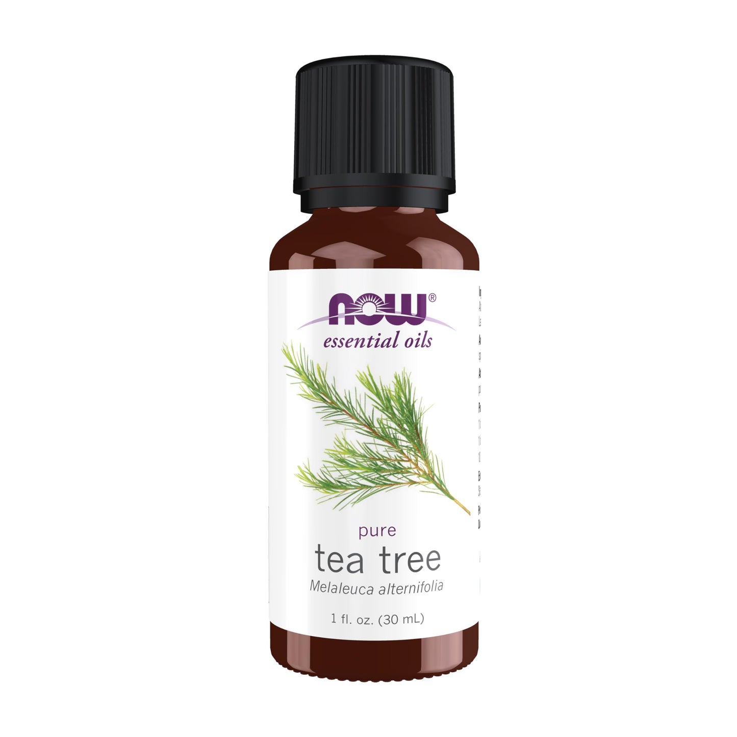 NOW Foods Tea Tree Oil 1 oz – 100% Pure, Steam Distilled, Vegan, Child-Resistant Cap