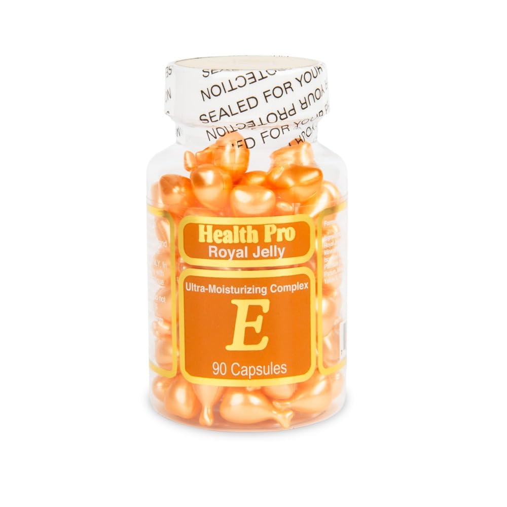 Nu Health Royal Jelly Vitamin E Oil Capsule – Hydrating Skin Serum | 90 Capsules