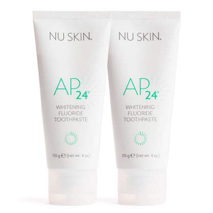 Nu Skin AP 24 Whitening Toothpaste - Vanilla Mint, 4 oz, 2 Pack | AP 24 Blend