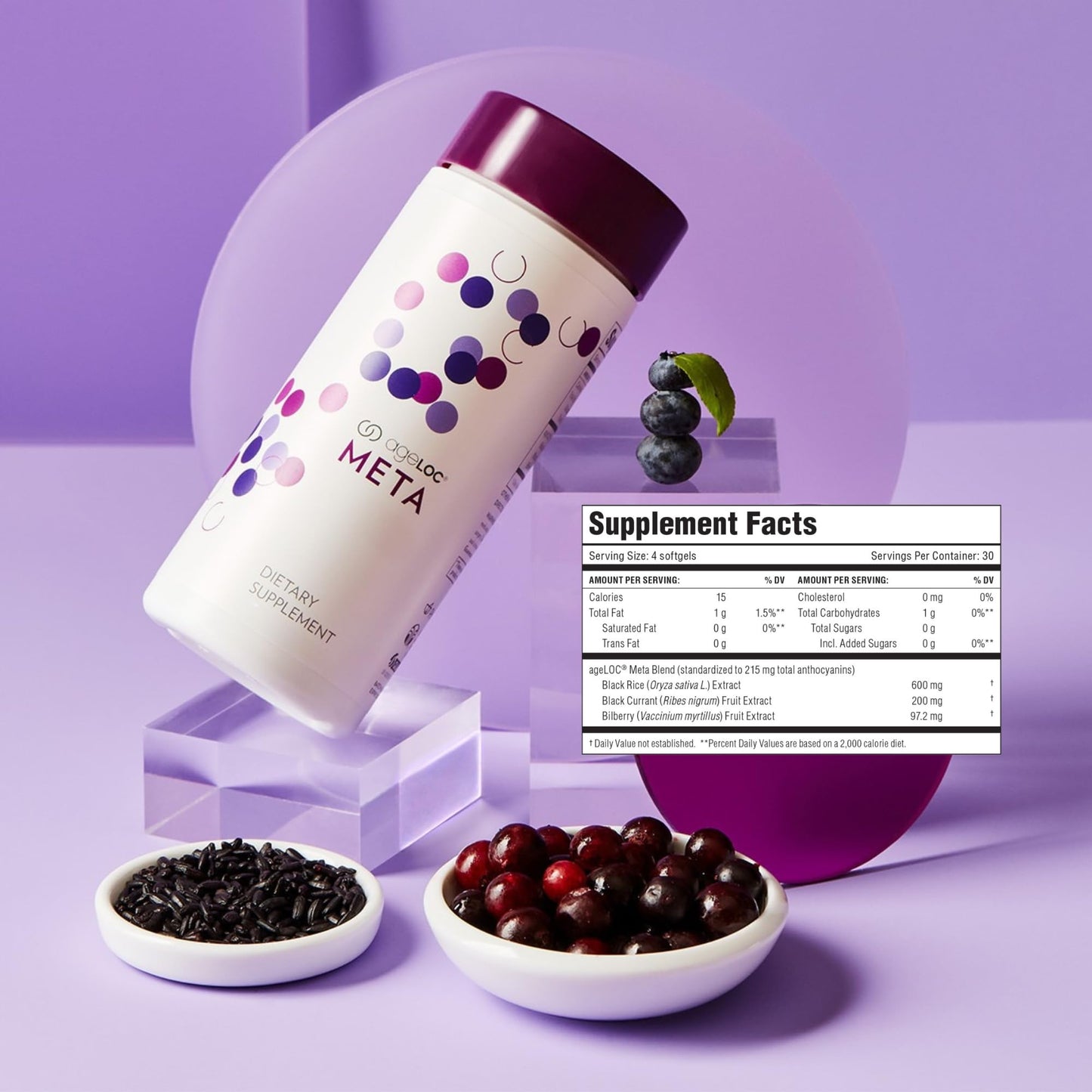 Nu Skin ageLOC Meta | Premium Dietary Supplement for Metabolic Health, Immune Support & Antioxidant Defense