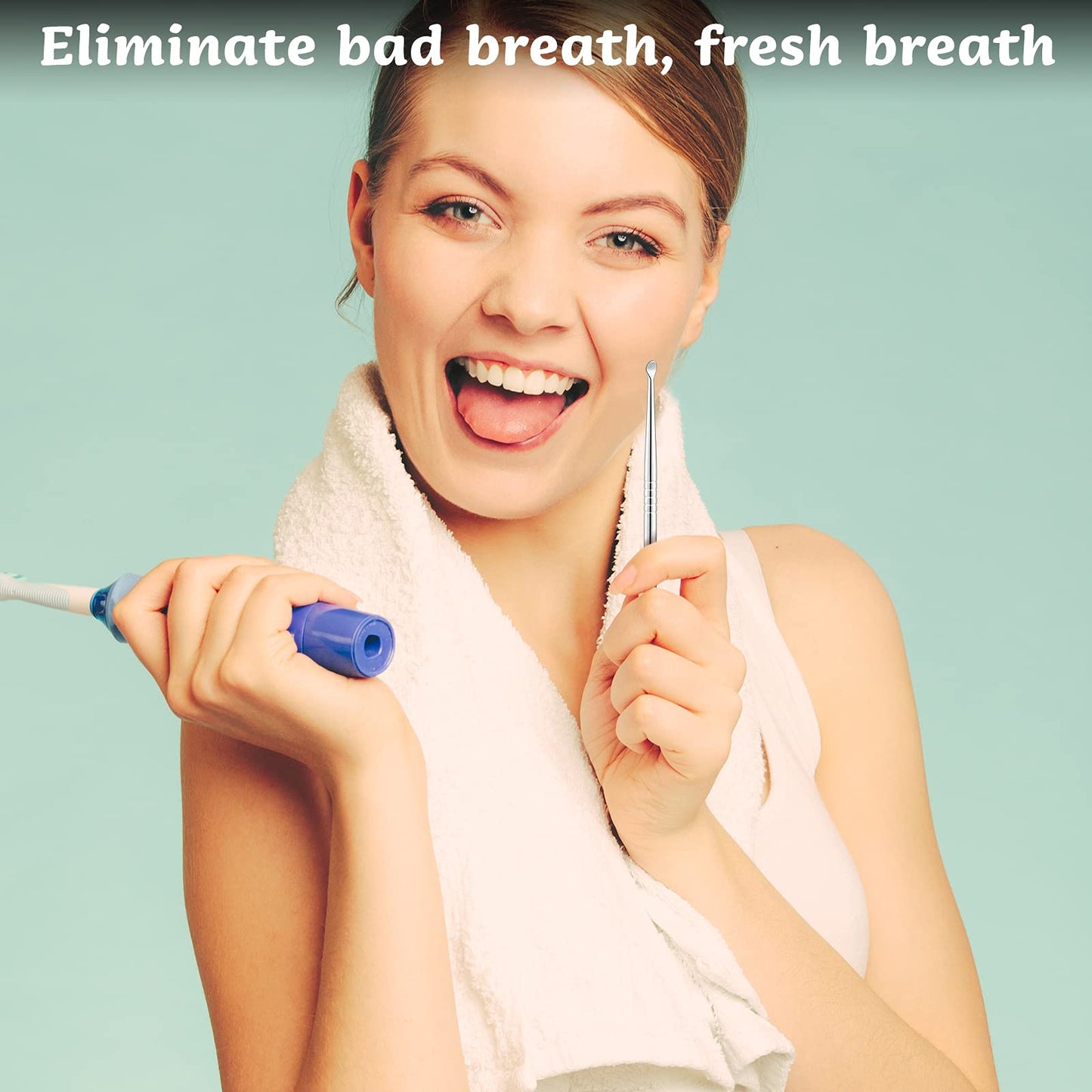 Nuanchu 4-Piece Stainless Steel Tonsil Stone Removal Tools - Bad Breath Solution
