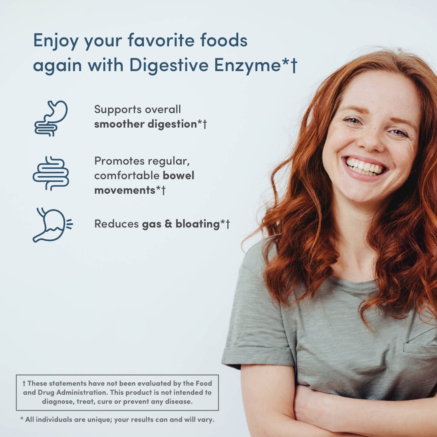 Nucific Digestive Enzyme Supplement – Supports Digestion & Nutrient Bioavailability | 90 Count
