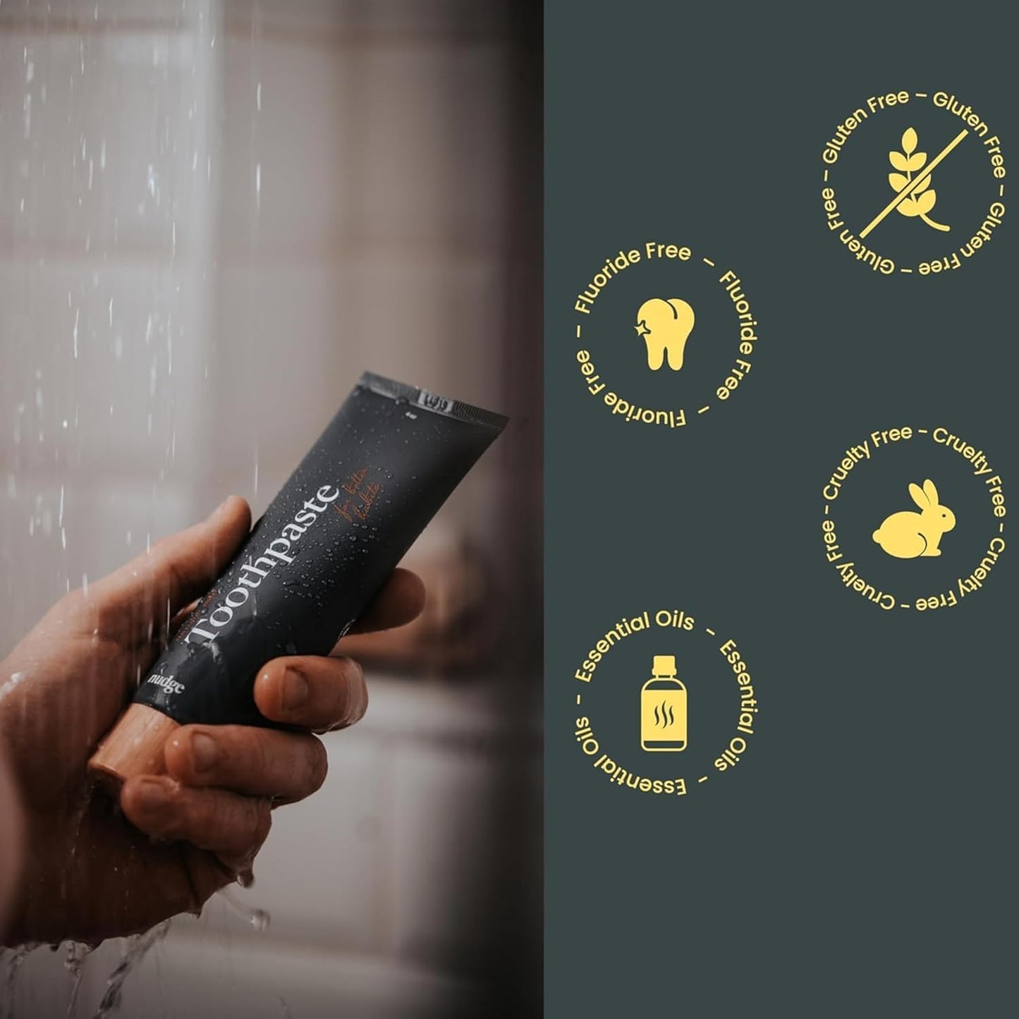 Nudge Nano Hydroxyapatite Toothpaste – Watermelon, Fluoride & SLS Free (Pack of 2)
