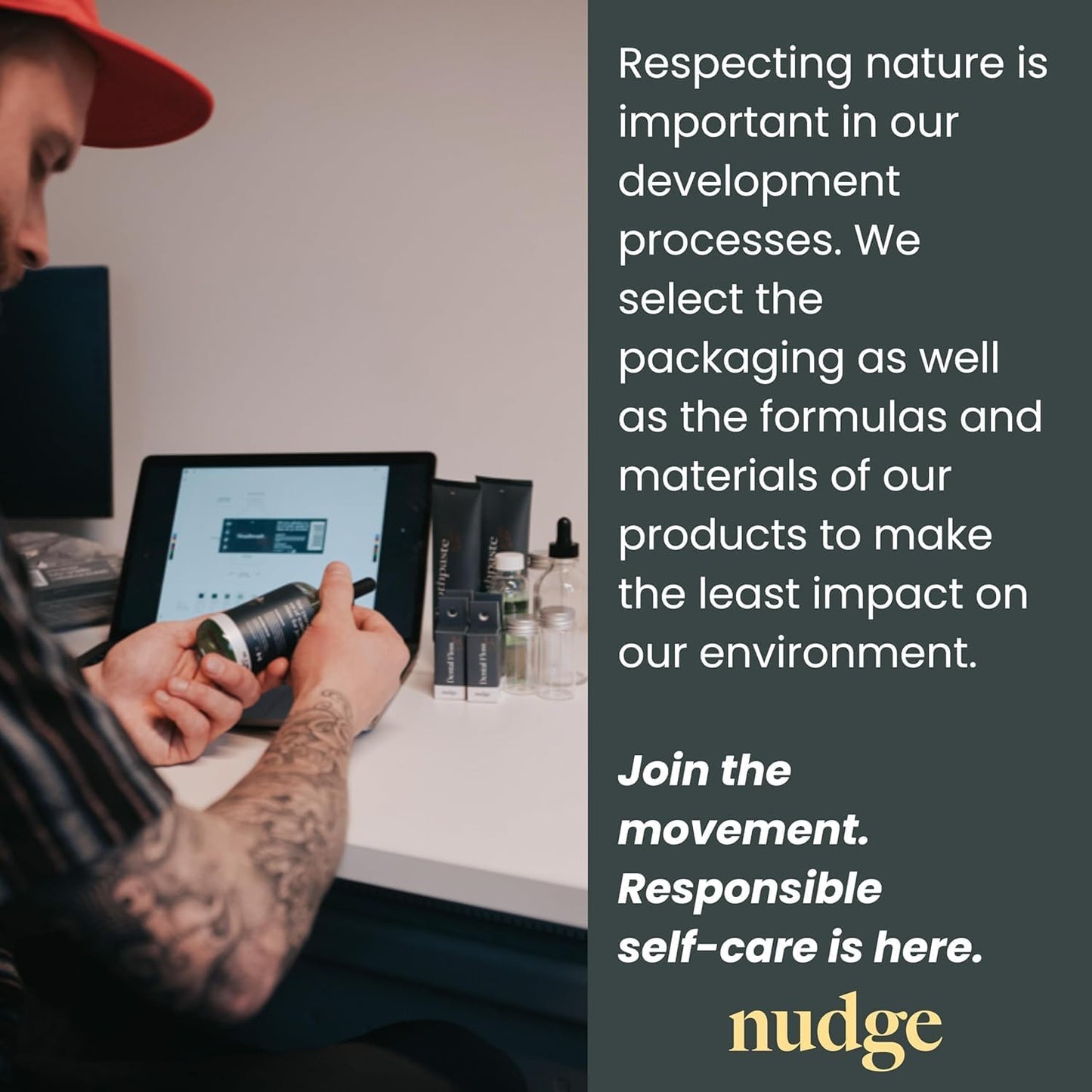 Nudge 10% Nano Hydroxyapatite Toothpaste – Watermelon Remin+ (Fluoride & SLS-Free) 4 oz