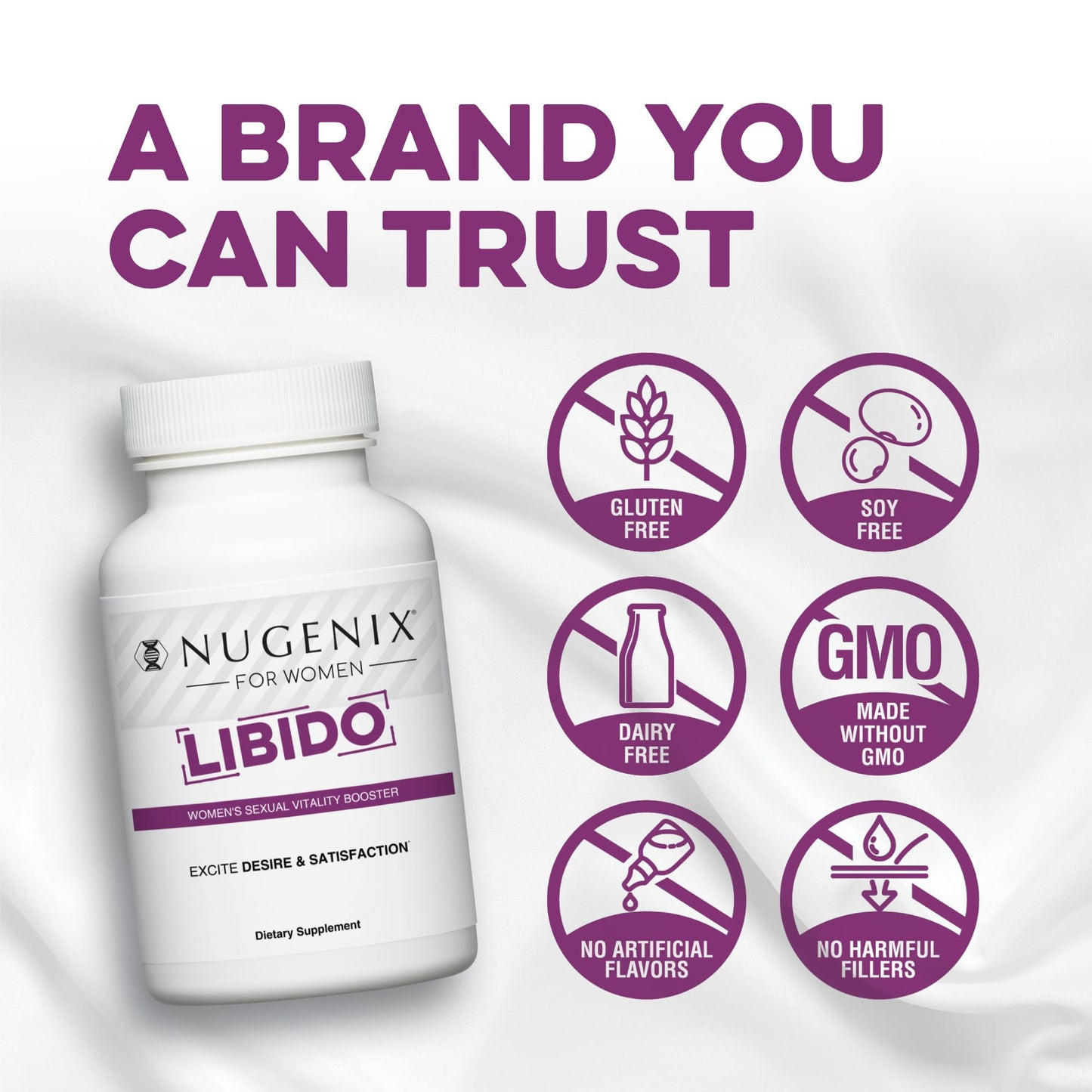 Nugenix Women's Libido Booster Supplement - 60 Count | Drive & Mood Support