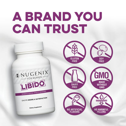 Nugenix Women's Libido Booster Supplement - 60 Count | Drive & Mood Support