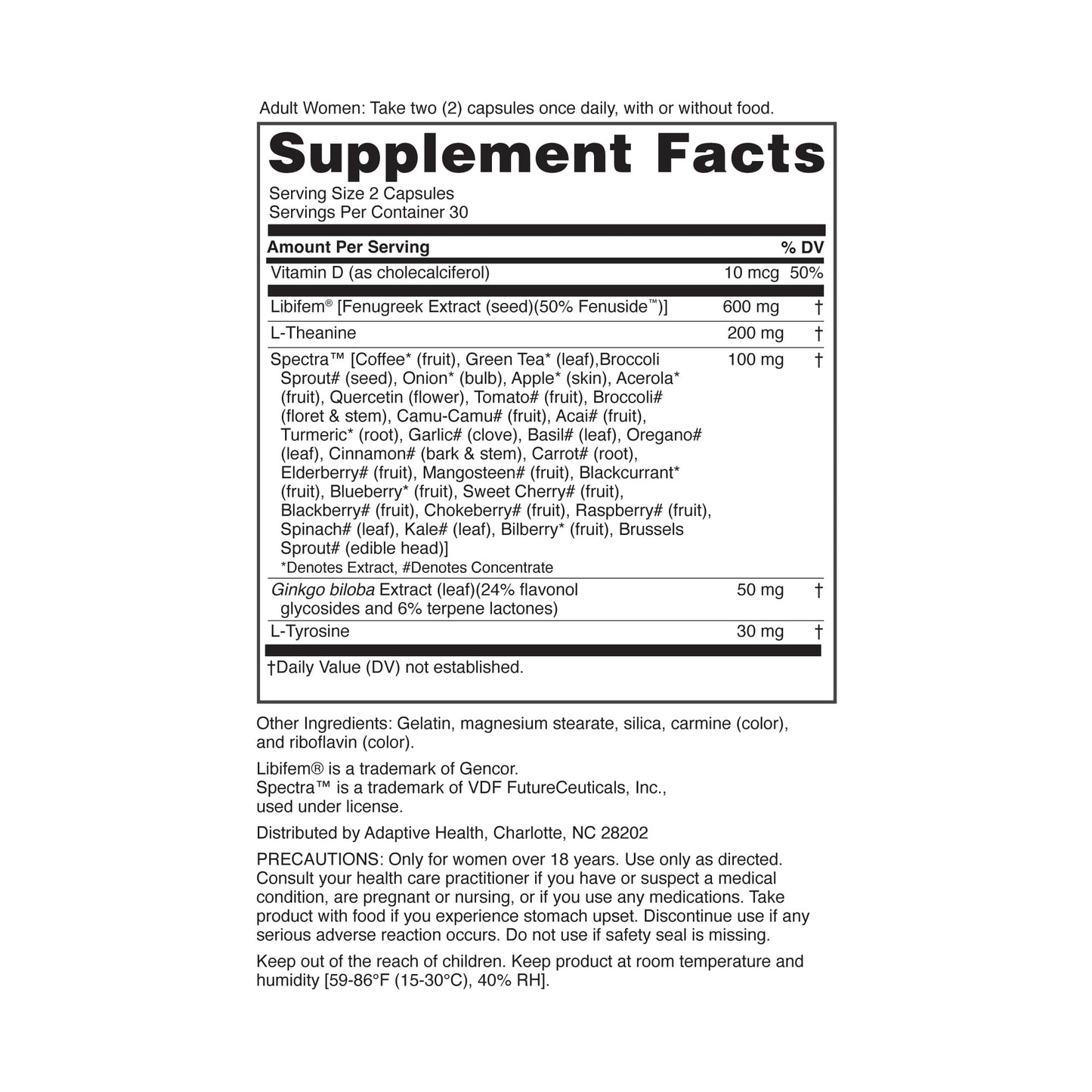 Nugenix Women's Libido Booster Supplement - 60 Count | Drive & Mood Support