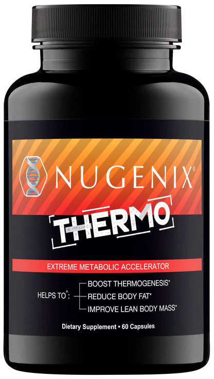 Nugenix Thermo – Advanced Thermogenic Fat Burner for Men | 60 Count