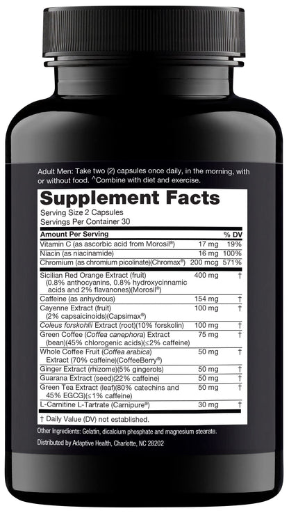 Nugenix Thermo – Advanced Thermogenic Fat Burner for Men | 60 Count