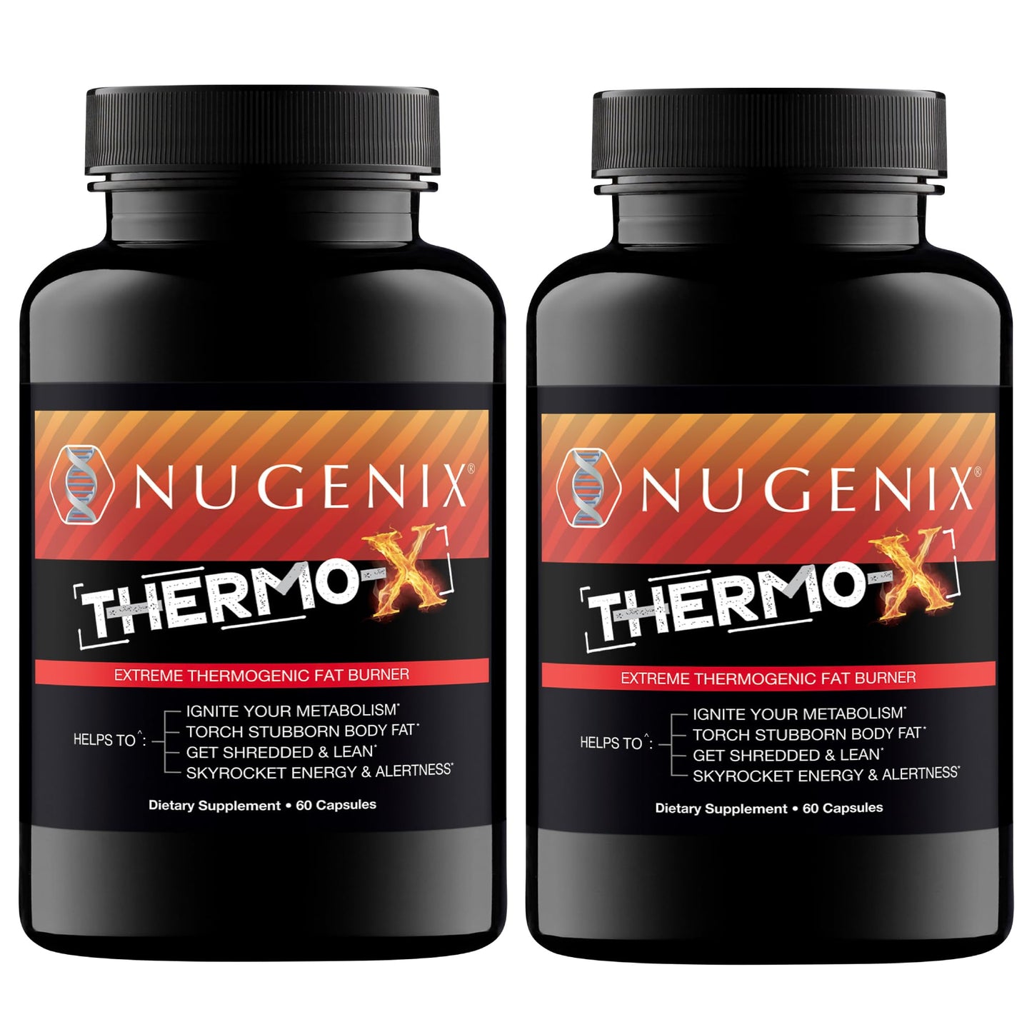 Nugenix Thermo-X: Extreme Thermogenic Fat Burner for Men – 120 Count
