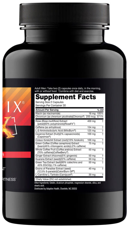 Nugenix Thermo-X: Extreme Thermogenic Fat Burner for Men – 120 Count