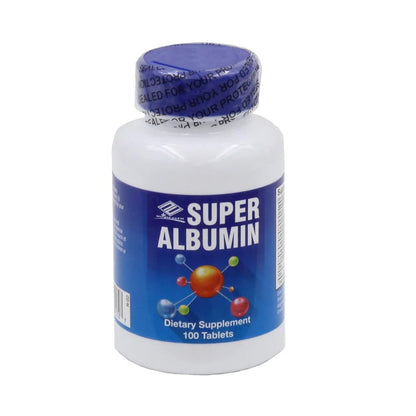 NuHealth Super Albumin (100 Tablets) - Nutritional Supplement