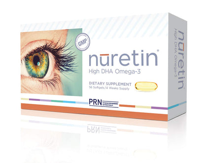 PRN Nuretin - High DHA Omega-3 for Retina Health (1000 mg DHA, 200 mg EPA)