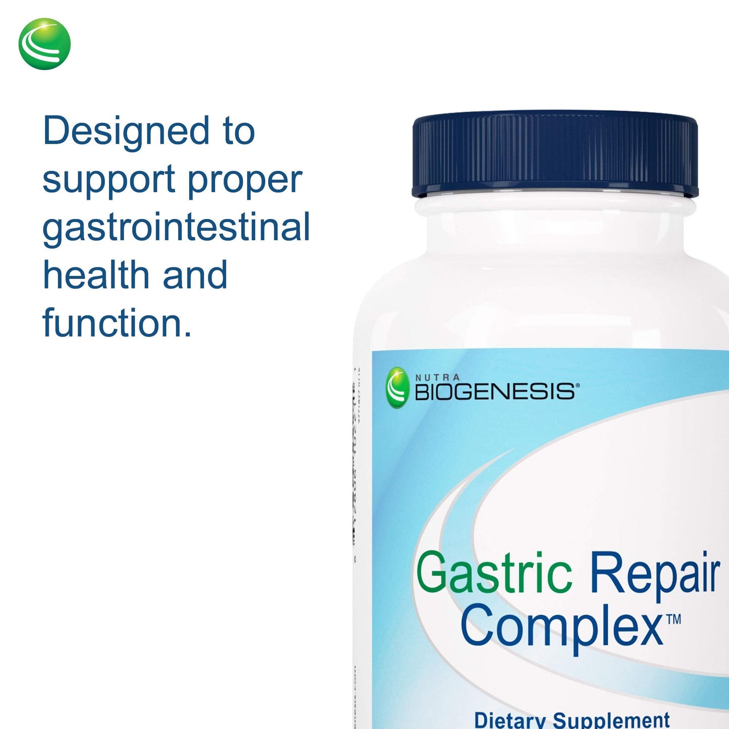 Nutra Biogenesis Gastric Support Complex – DGL Licorice & Mastic Gum | 60 Caps