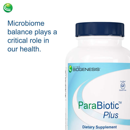 Nutra Biogenesis ParaBiotic Plus – Probiotics for Women & Men | 90 Veggie Capsules