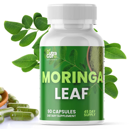 Nutra Guru Moringa Capsules – 90 Pure Moringa for Immune Support