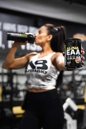 NutraBio Alpha EAA - All-Day Essential Amino Acids with Nootropics & Adaptogens, Grape Berry Crush