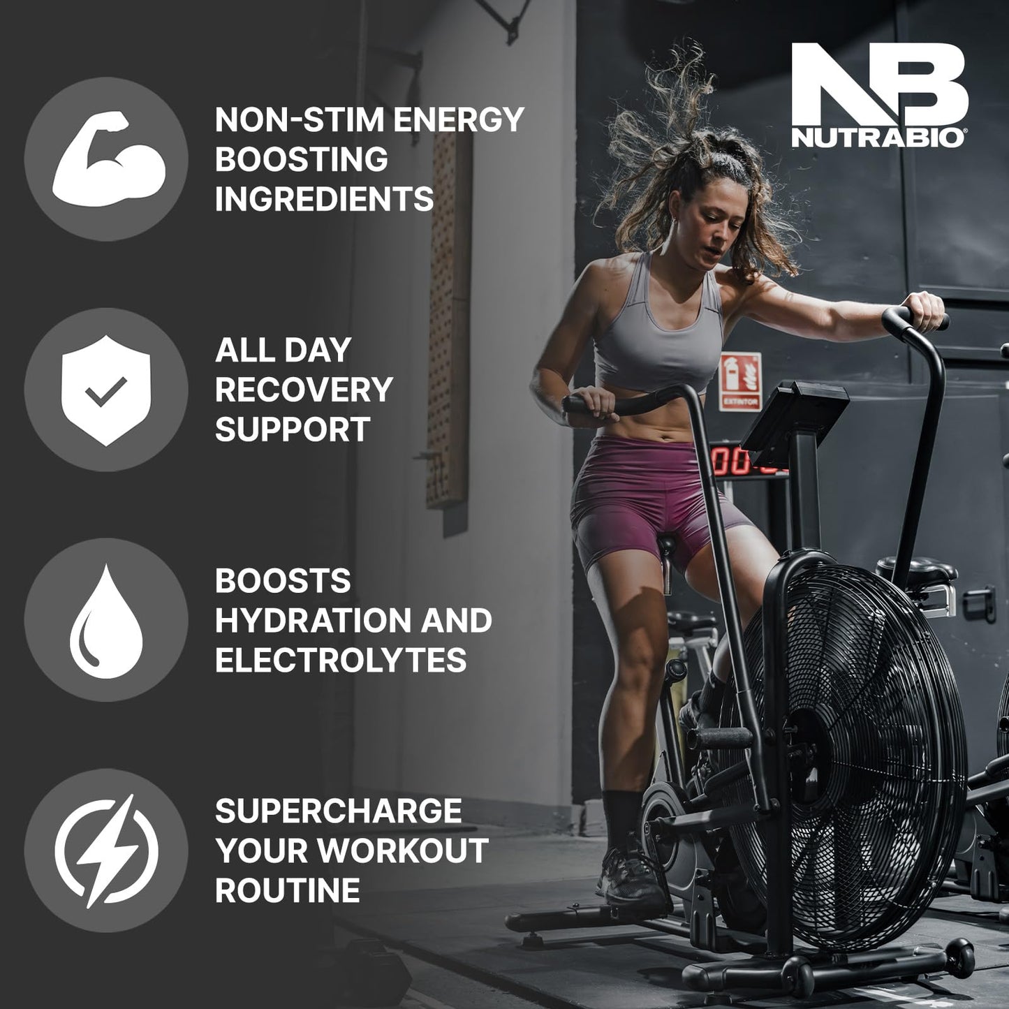 NutraBio Alpha EAA - All-Day Essential Amino Acids for Hydration & Recovery