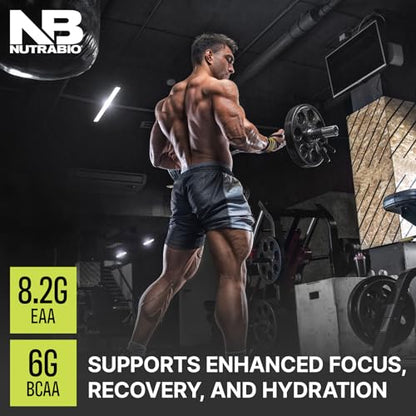 NutraBio Alpha EAA – All-Day Amino Acids for Recovery, Hydration & Focus | Dragon Fruit