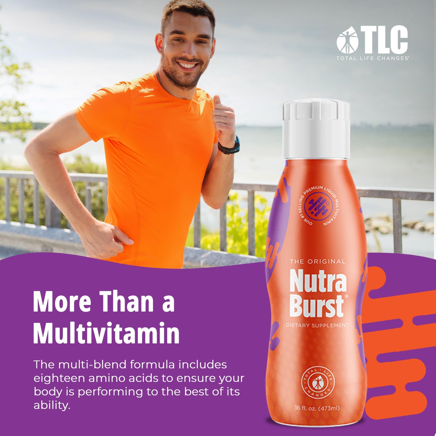 NutraBurst Liquid Multivitamin - Daily Nutritional Support (16 fl. oz)