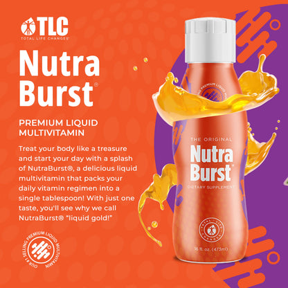 NutraBurst Liquid Multivitamin - Daily Nutritional Support (16 fl. oz)