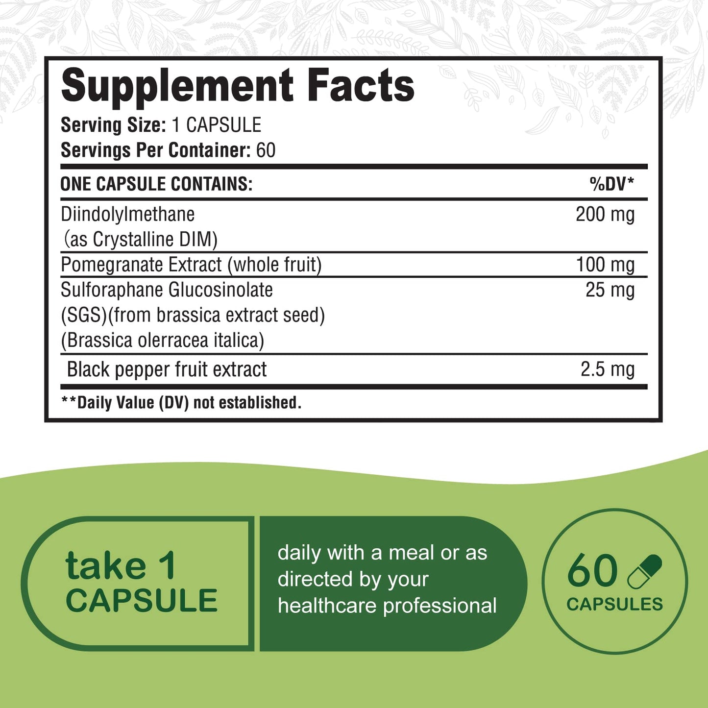 Simlike Nutraceuticals DIM Hormone + Detox - 60 Capsules
