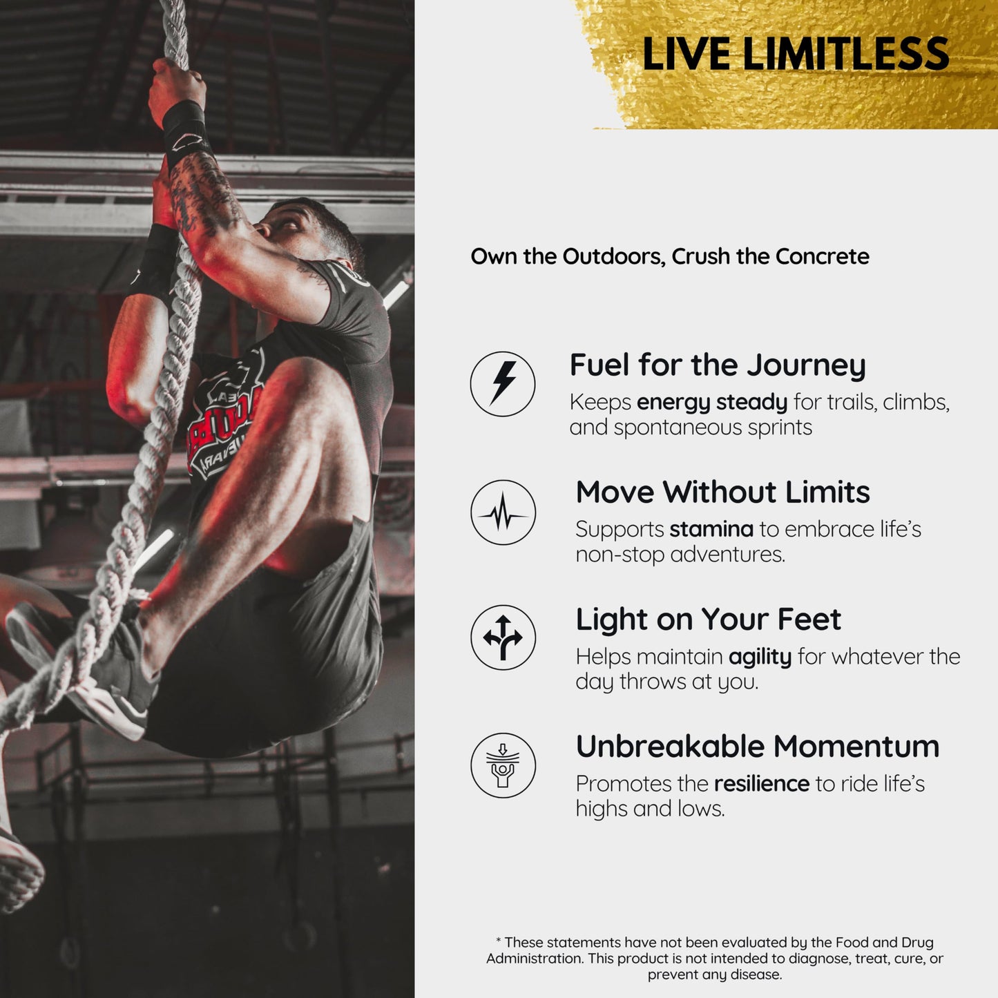 NutraHerds Men’s Vitality & Testosterone Support | Tongkat Ali & Ashwagandha