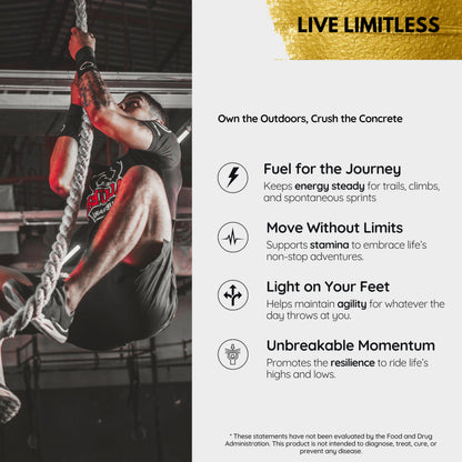 NutraHerds Men’s Vitality & Testosterone Support | Tongkat Ali & Ashwagandha