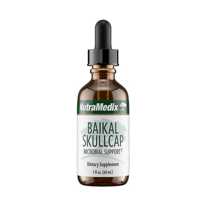 NutraMedix Baikal Skullcap Tincture - Immune Support & Heart Health (2 oz)