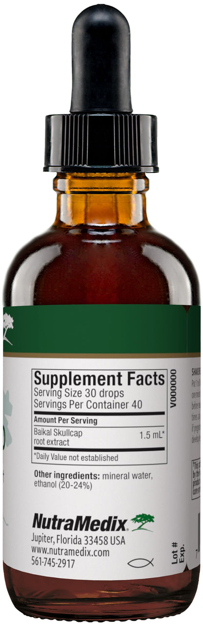 NutraMedix Baikal Skullcap Tincture - Immune Support & Heart Health (2 oz)