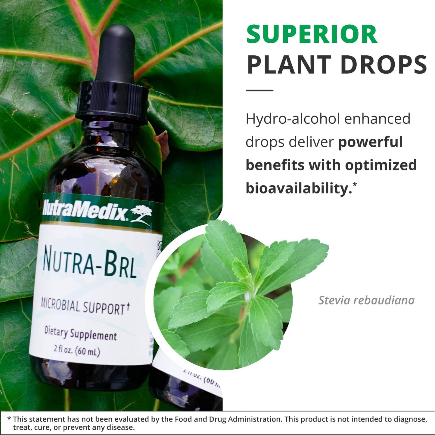 Nutramedix Nutra BRL – Liquid Herbal Immune Support & Digestive Health (60mL)