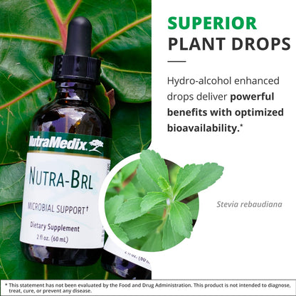 Nutramedix Nutra BRL – Liquid Herbal Immune Support & Digestive Health (60mL)