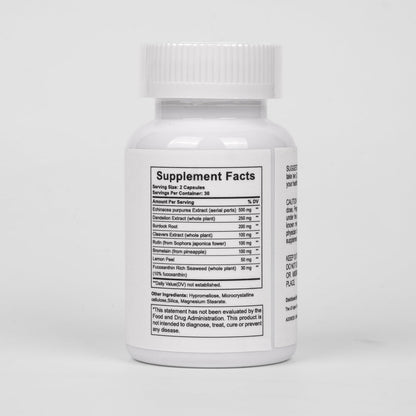 NutraNourish Lymphatic Drainage Supplements – Dandelion, Echinacea & Bromelain | 120 Count Bottles (2)
