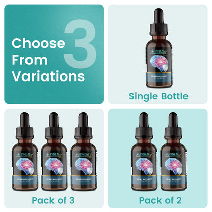 Nutraville Pineal Guardian X – Pineal Decalcification Drops for Cognitive Support | 60ml