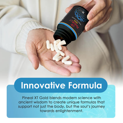 Nutraville Pineal XT Gold - Pineal Gland Support, Focus & Memory