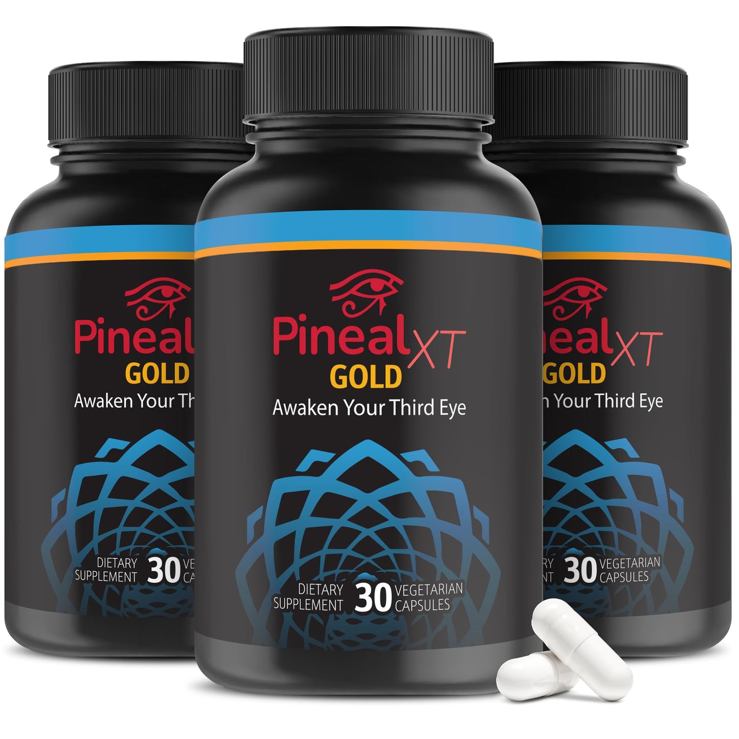 Nutraville Pineal XT Gold — Pineal Gland Support, 3-Pack