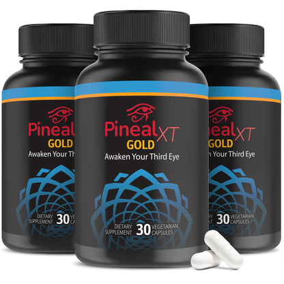 Nutraville Pineal XT Gold — Pineal Gland Support, 3-Pack