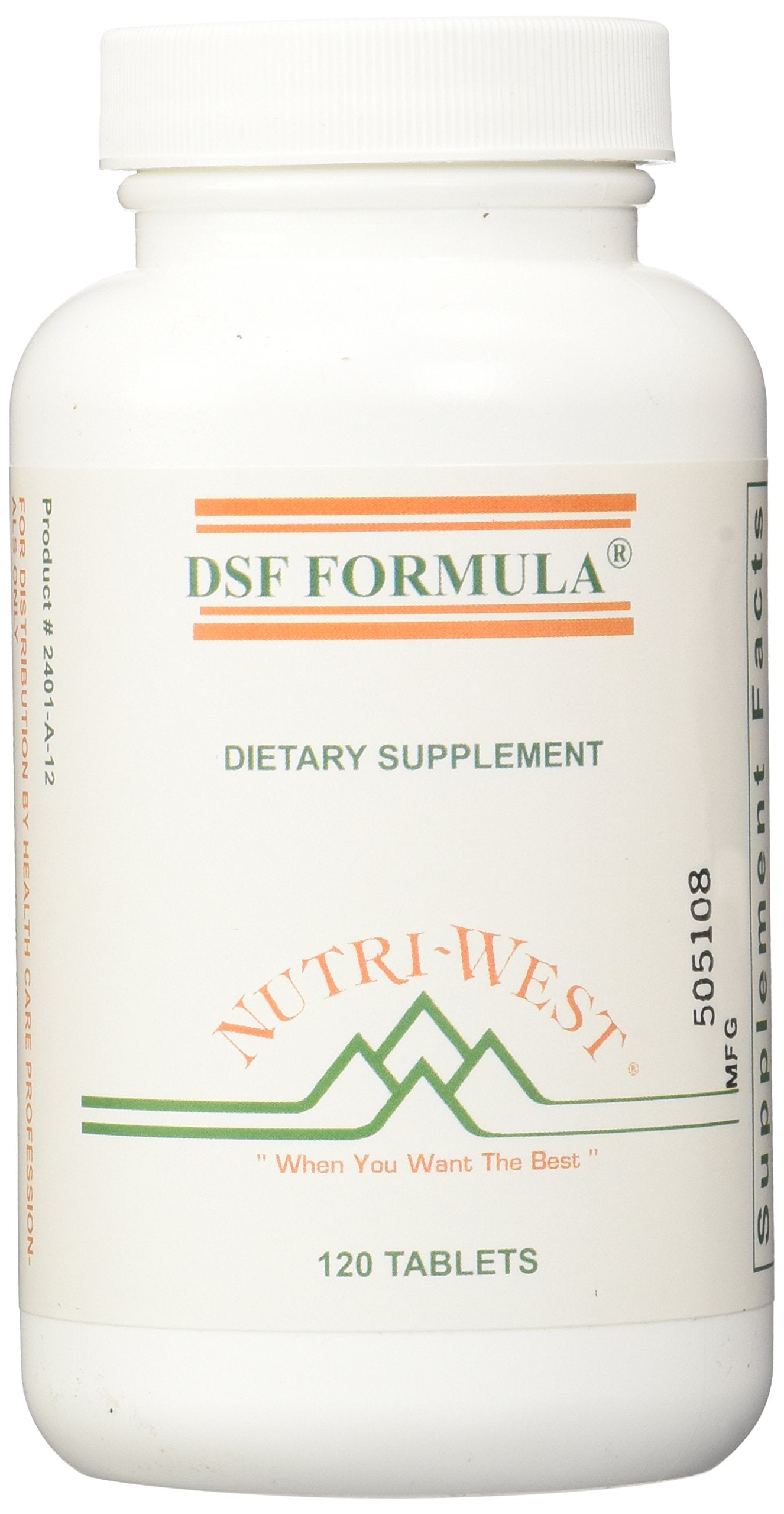 Nutri-West DSF Formula Tablets, 120 Count – Daily Wellness Support