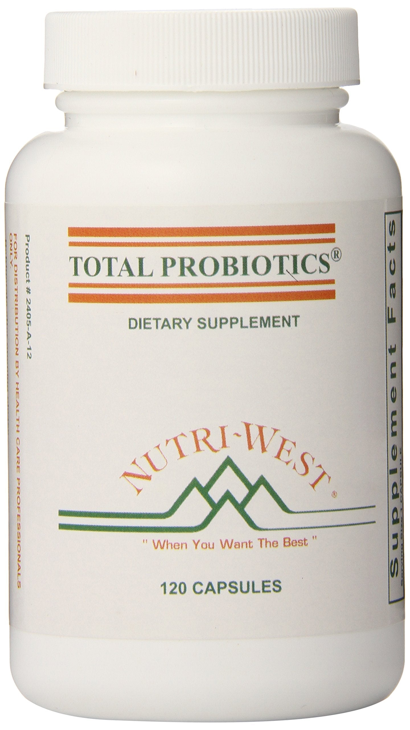 Nutri-West Total Probiotics 120 Capsules – Digestive Balance & Immune Support