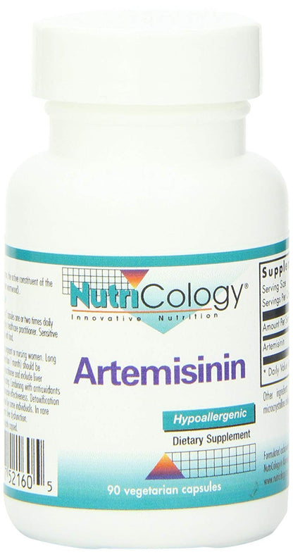 Nutricology Artemisinin Supplement - GI Tract Support, Pure Qinghaosu, Thujone-Free, 90 Count