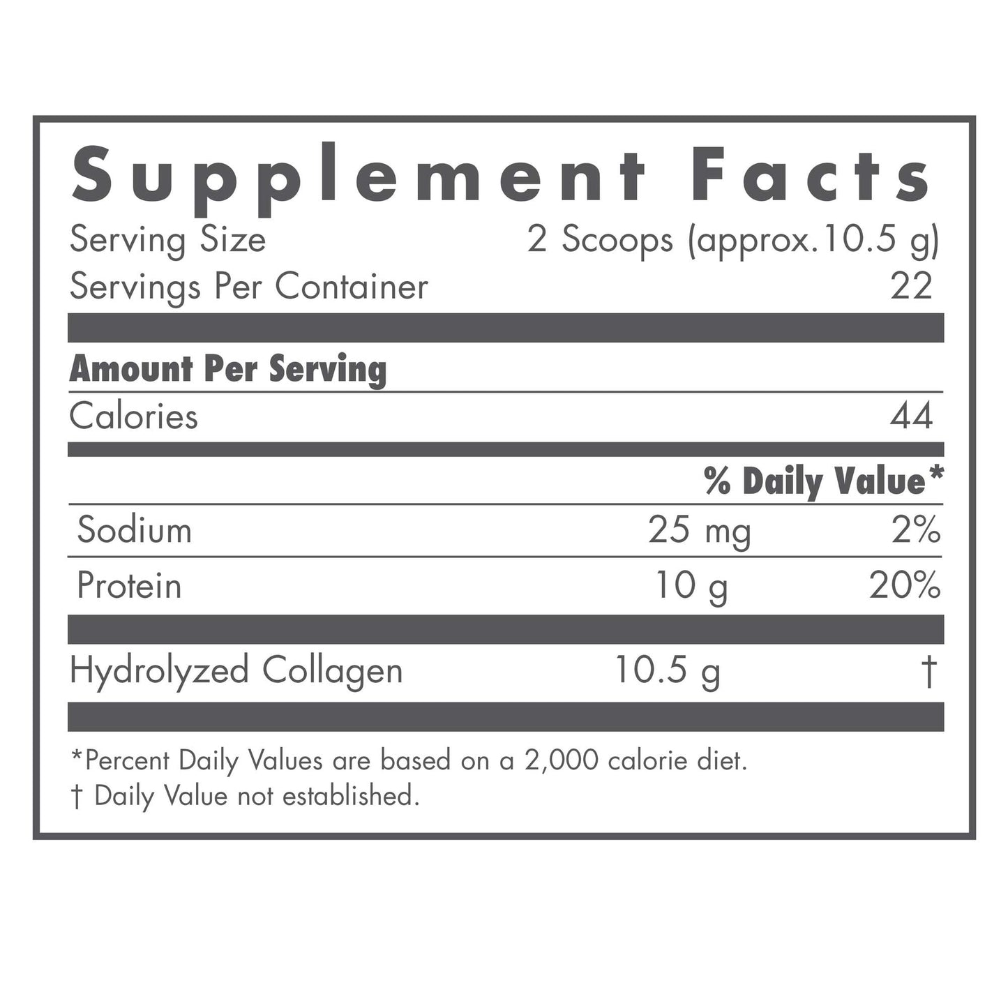 Nutricology Arthred Collagen Powder – Hydrolyzed Bovine Collagen 10.5g (8.5 oz)