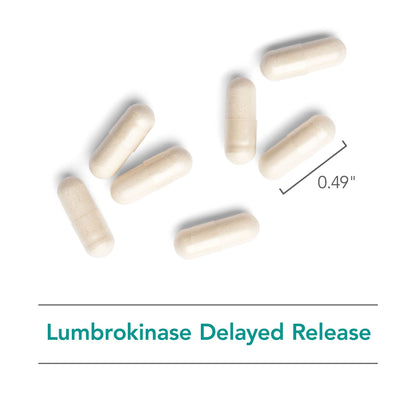 Nutricology Lumbrokinase Supplement – Circulation Support, 60 VEG Capsules